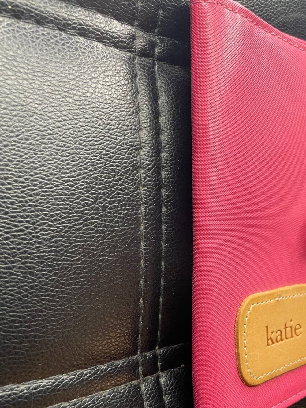 Jon Hart Pink Notepad Folio - Picture 6 of 9
